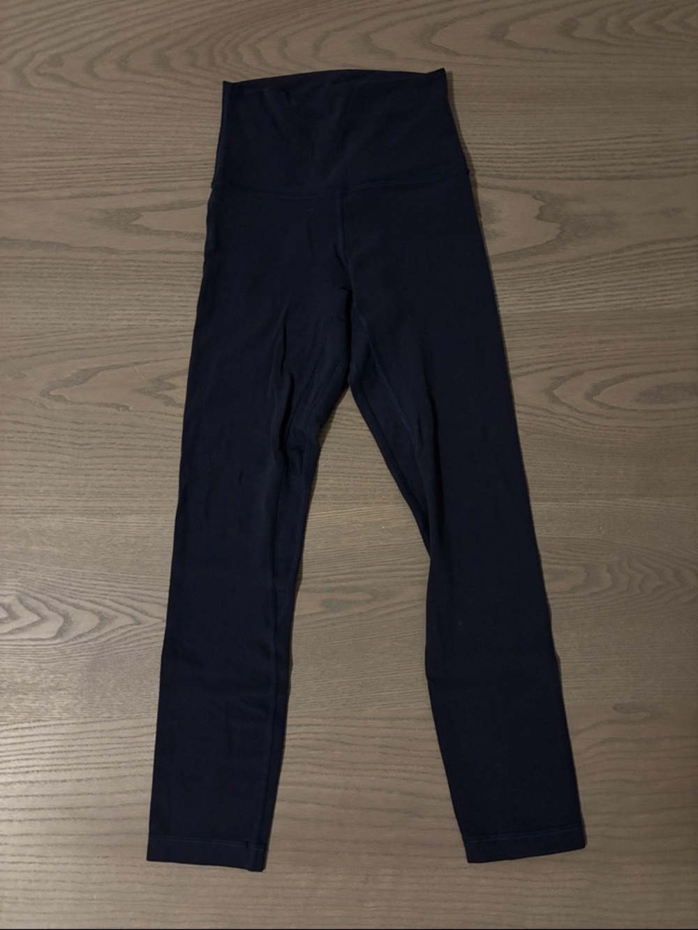 lululemon athletica Navy High-Rise Leggings a little worn
